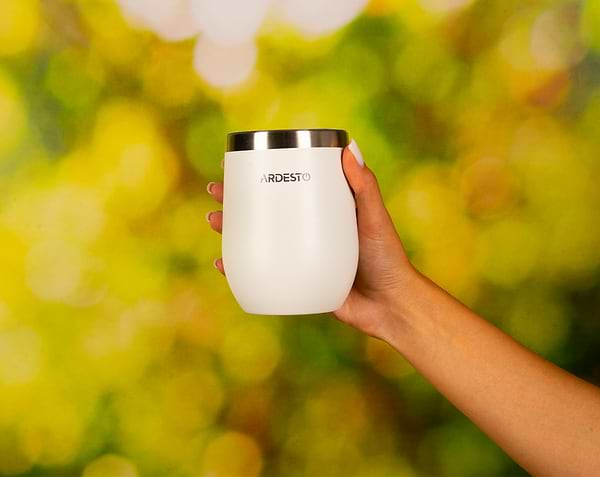 Фото - Термокружка Ardesto Compact Mug 350 мл White (AR2635MMW)