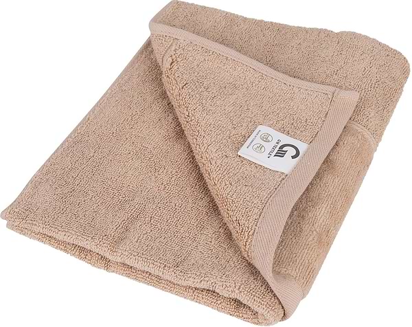 Фото - Рушник для рук GM Textile махровий кремовий Міладо 40x70