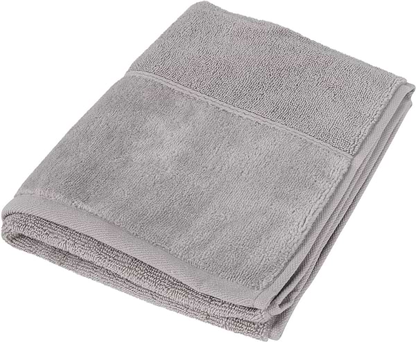 Фото - Рушник для рук GM Textile махровий срібний Міладо 40x70