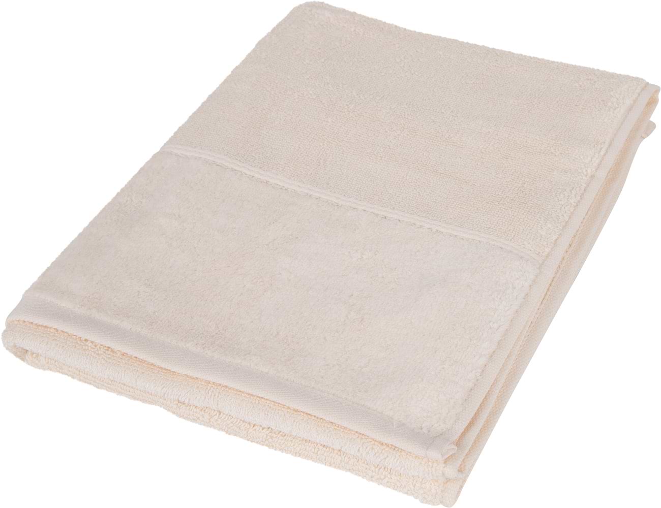Полотенце для лица GM Textile махровое бежевый Миладо 50x90 - Фото 1