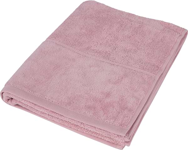 Фото - Рушник для обличчя GM Textile махровий пудра Міладо 50x90