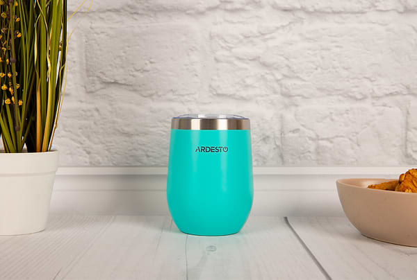 Фото - Термокружка Ardesto Compact Mug 350 мл Blue (AR2635MMS)