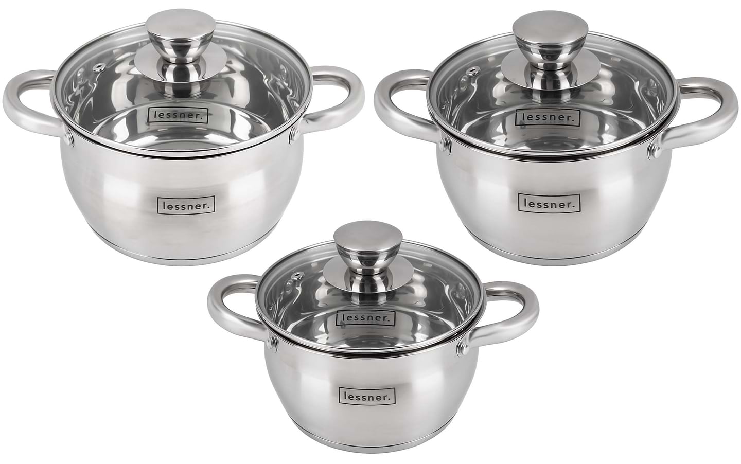 Купити Набір посуду Lessner 55859 Apple 6 пр. - Фото 1 Набір посуду Lessner 55859 Apple 6 пр. - Фото 1
