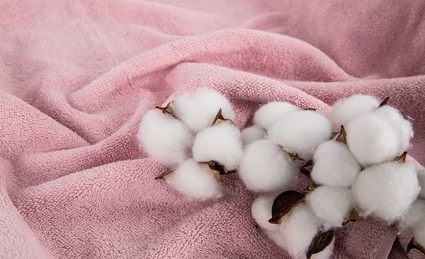 Фото - Рушник для обличчя GM Textile махровий пудра Міладо 50x90