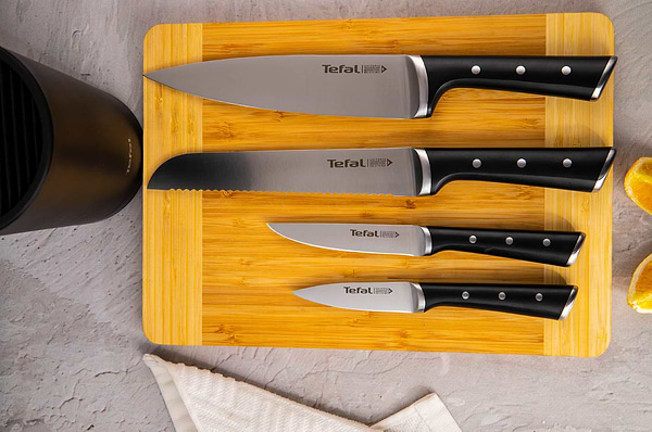 Фото - Набір ножів Tefal K2325S75 Ice Force 5 пр