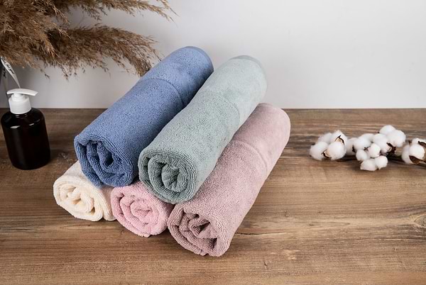 Фото - Полотенце для лица GM Textile махровое морская волна Миладо 50x90