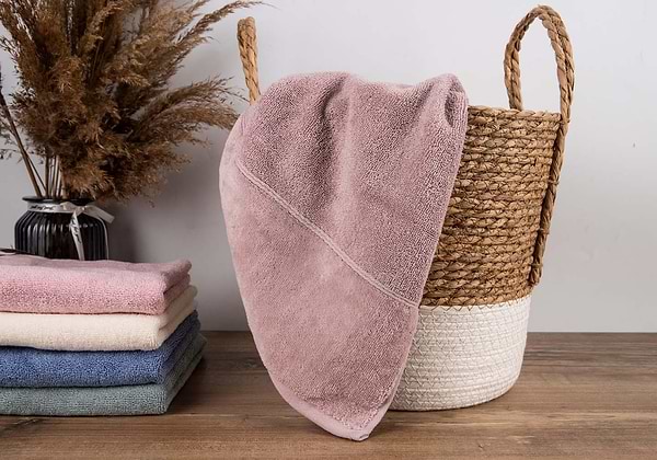 Фото - Рушник для обличчя GM Textile махровий кремовий Міладо 50x90