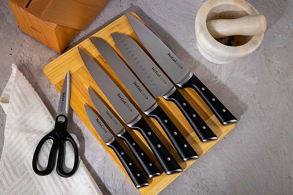 Фото - Набор ножей Tefal K232S714 Ice Force 7 пр