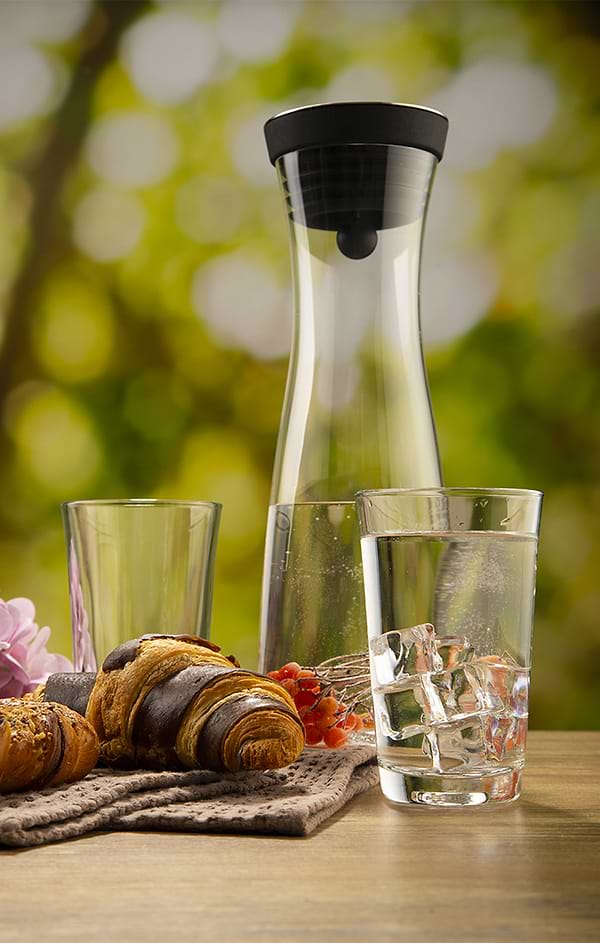 Фото - Набір для напоїв WMF 617709994 BASIC 1 л + 2 склянки 250 мл