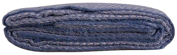 Фото - Плед полуторний Vladi Валенсія Boucle біл-сіро-голубий 140х200