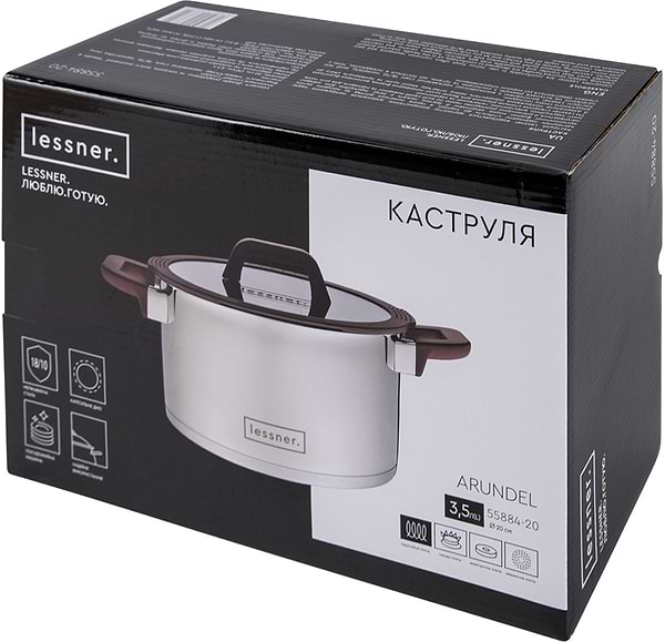 Фото - Каструля Lessner Arundel 3,5 л (55884-20)