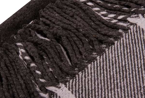 Фото - Плед полуторный Vladi Валенсия Harry бел-дым-дым 140х200