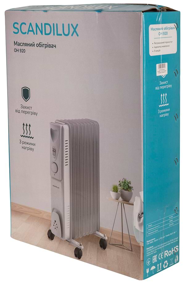 Фото - Обігрівач масляний Scandilux OH 920