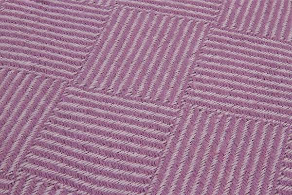 Фото - Плед полуторний Vladi Валенсія Parquet біл-гліцин 140х200