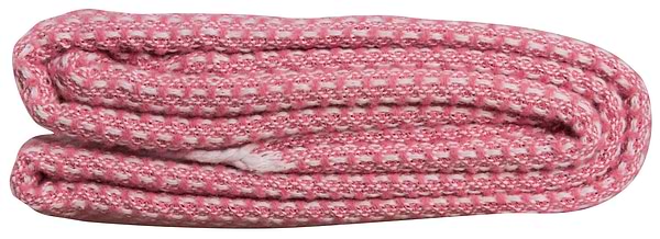 Фото - Плед полуторный Vladi Валенсия Boucle бело-розовый 140х200