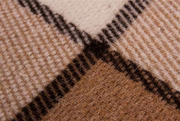 Фото - Плед євро Ельф Liam біло-бежево-коричневий 200х220.