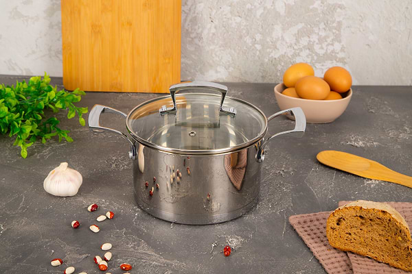 Фото - Каструля Krauzer Graphite 2.5 л 18 см (78312)