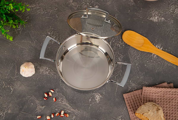 Фото - Каструля Krauzer Graphite 2.5 л 18 см (78312)