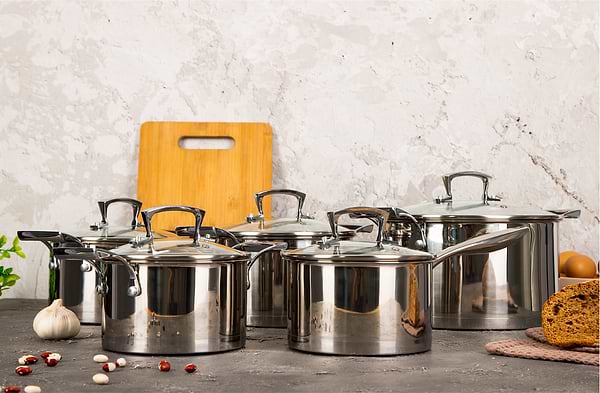 Фото - Каструля Krauzer Graphite 2.5 л 18 см (78312)