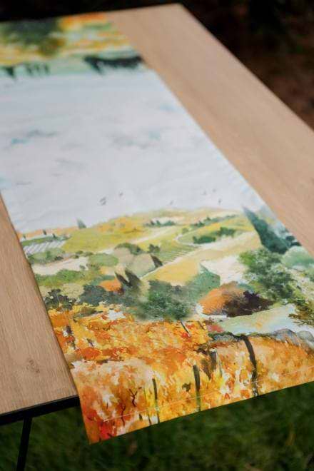 Скатерть раннер Прованс Деревца 40х130 см (036896)