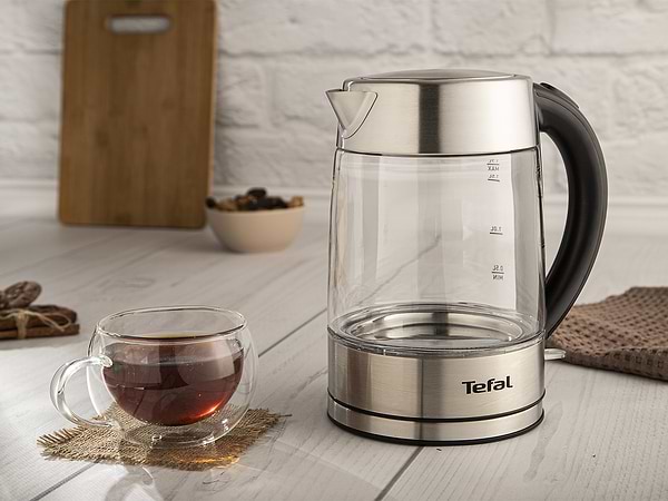 Фото - Електричний чайник Tefal Glass kettle KI772D38