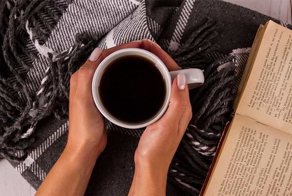 Фото - Плед полуторный Vladi Валенсия Harry бел-дым-дым 140х200