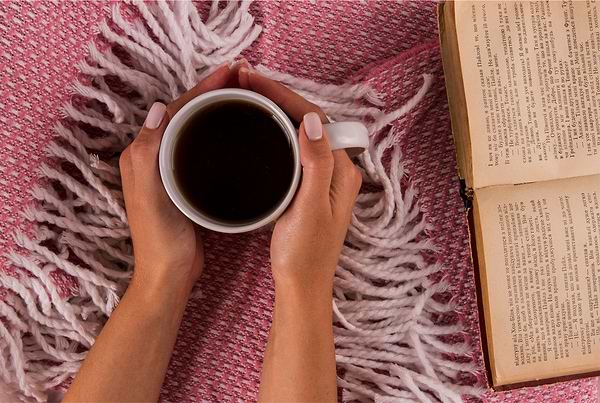 Фото - Плед полуторный Vladi Валенсия Boucle бело-розовый 140х200