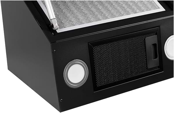 Фото - Витяжка декоративна Interline FLOW MATT BL A/60/GL/M