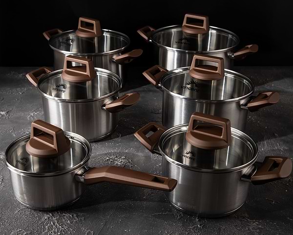 Фото - Каструля Vincent 5,8 л (VC-3186-24)