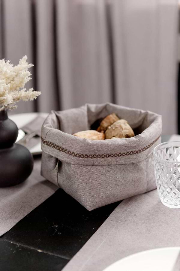 Фото - Хлебница Прованс RINO коричневая 14х16х15 см (038546)