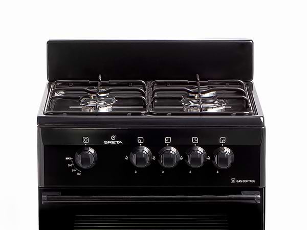 Фото - Плита газова Greta 1470-00-17АА черная