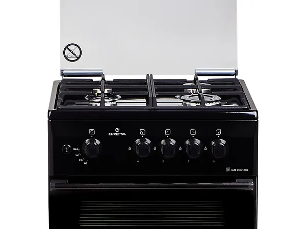 Фото - Плита газовая Greta 1470-00-07АА чр НД черная