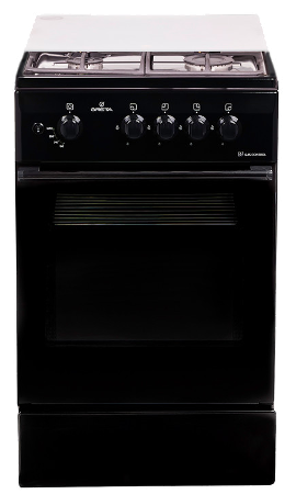 Фото - Плита газовая Greta 1470-00-07АА чр НД черная