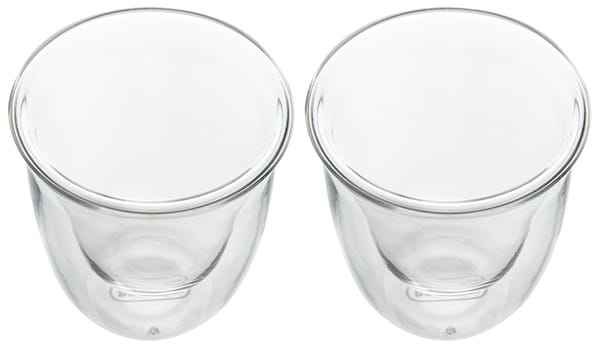 Фото - Набор стаканов с двойными стенками Delonghi ЭСПРЕССО 60 мл