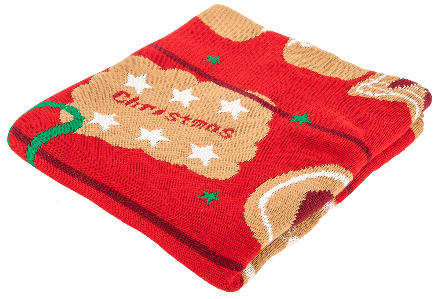 Плед односпальний Прованс Печиво Червоне 90х130 (016065)