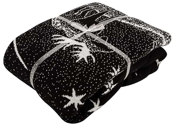 Фото - Плед полуторний Прованс "Black night" 130х170 (022881)