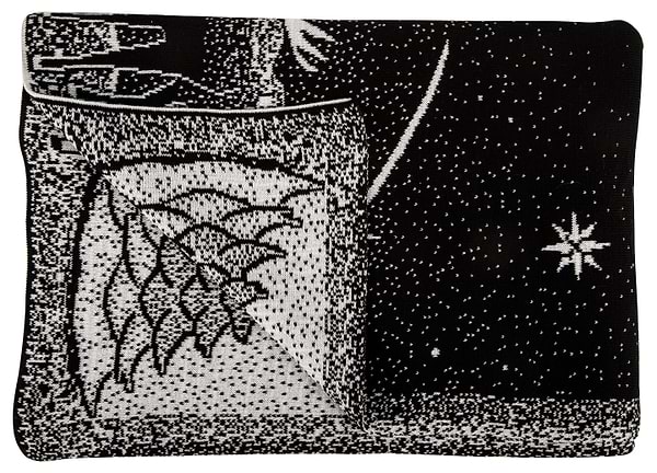 Фото - Плед полуторний Прованс "Black night" 130х170 (022881)