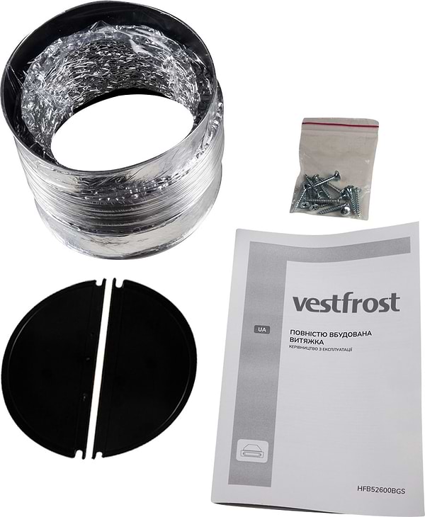 Фото - Витяжка вбудована Vestfrost HFB52600BGS
