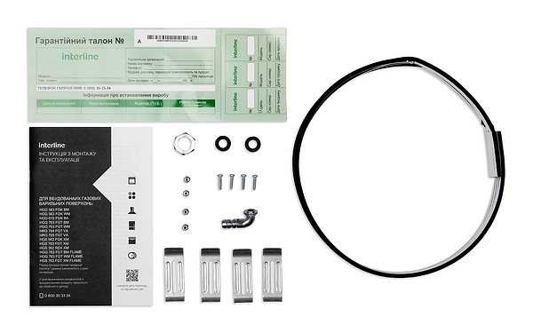 Фото - Варильна поверхня газова Interline HGG 763 FGT WM FLAME