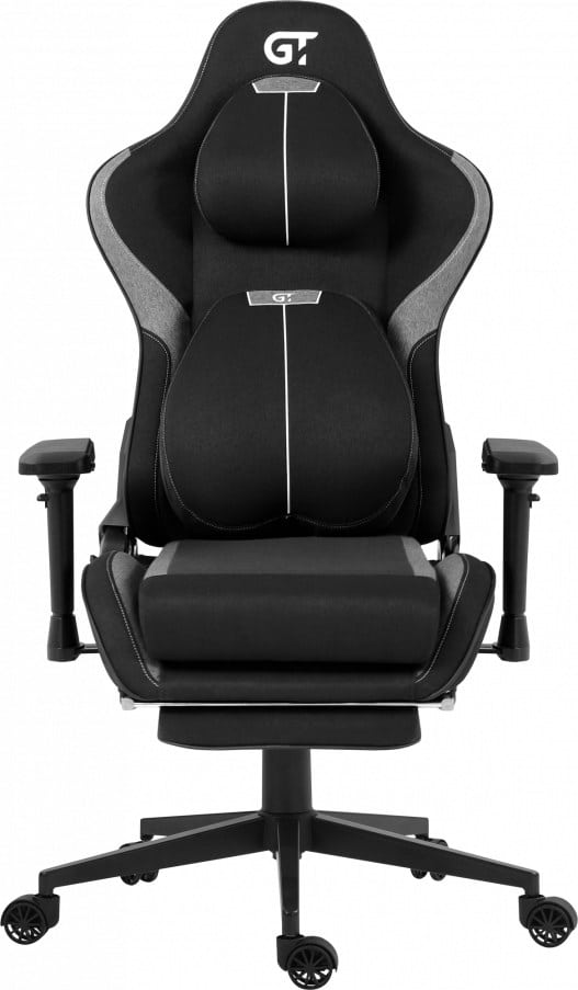 Фото - Крісло для геймерів GT Racer X-2308 Fabric Black/Gray