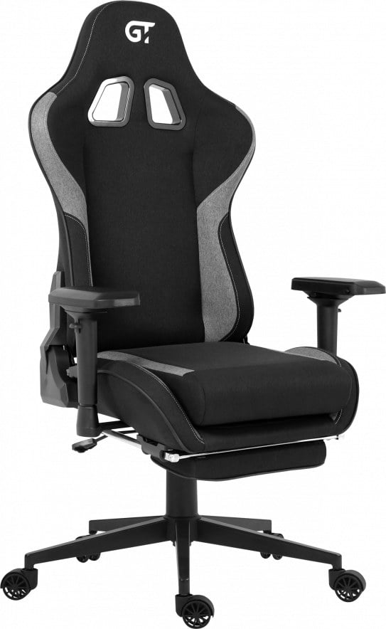 Фото - Крісло для геймерів GT Racer X-2308 Fabric Black/Gray