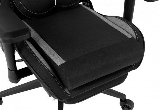 Фото - Крісло для геймерів GT Racer X-2308 Fabric Black/Gray