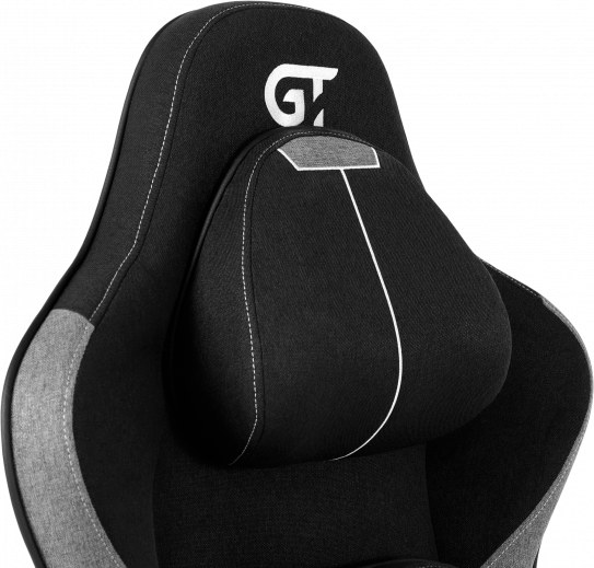 Фото - Крісло для геймерів GT Racer X-2308 Fabric Black/Gray
