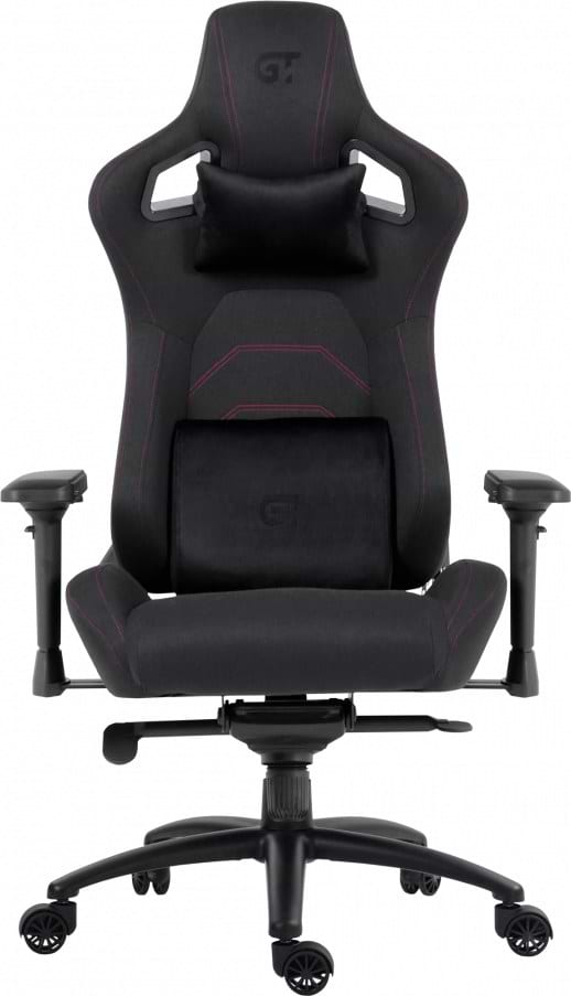 Крісло для геймерів GT Racer X-8004 Fabric Black - Фото 1