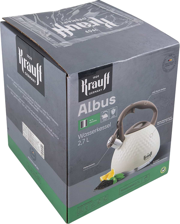 Фото - Чайник металевий Krauff 2.7 л (26-242-053)