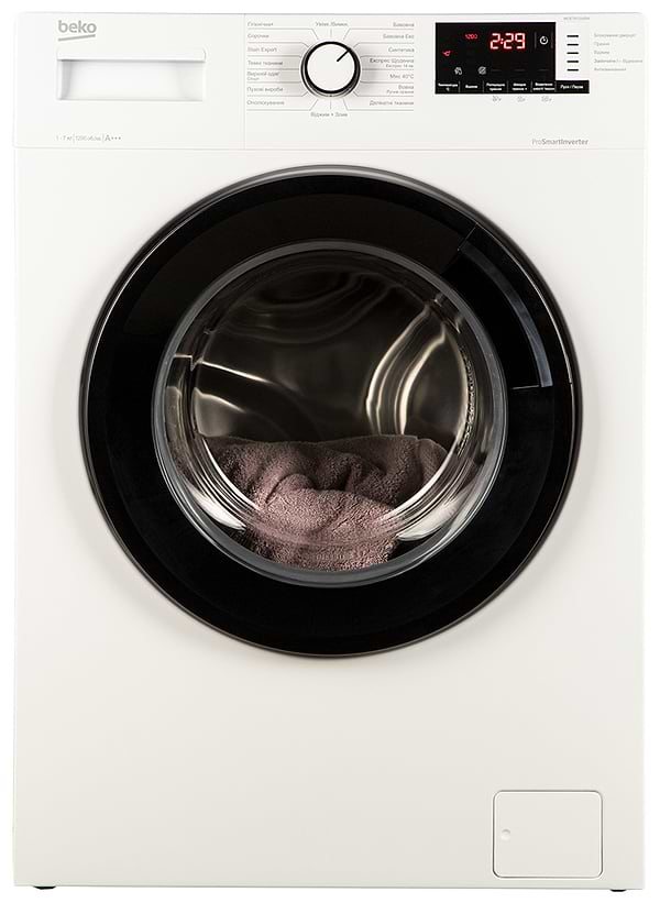 Фото - Стиральная машина Beko WUE7612IXBW