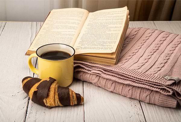 Фото - Плед односпальний Прованс SOFT коси Пудра 90х130 (011686)