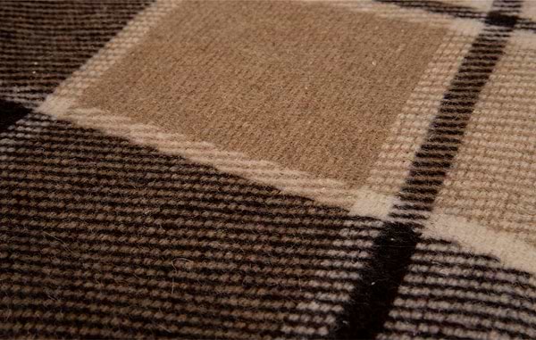 Фото - Плед полуторний Vladi Ельф Jack бел-бежево -коричневый 140х200