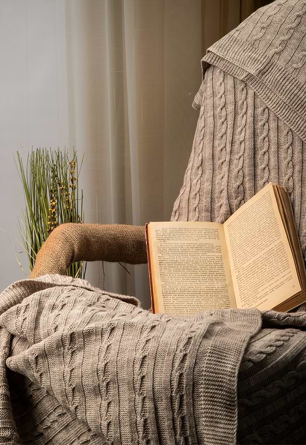 Фото - Плед односпальний Прованс SOFT коси Лате 140х180 (011690)