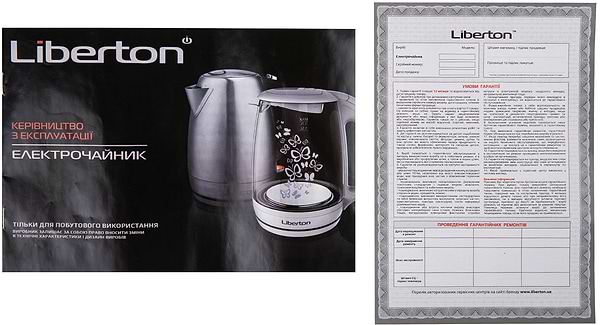 Фото - Електричний чайник Liberton LEK-6807